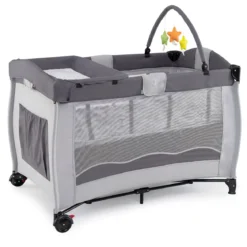 Kinderreisebett Babybett Wiege Inkl. Matratze und Zubehör