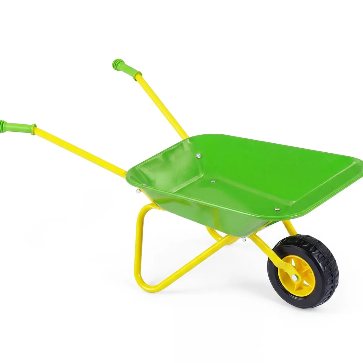 Kinderschubkarre Kunststoff Geländereifen Indoor Outdoor Für Jungen Mädchen Ab 3 Jahren Grün
