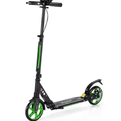 Klappbarer Kickscooter mit Klingel & Ständer Höhenverstellbarer Scooter Roller Tretroller