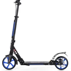 Klappbarer Kickscooter mit Klingel & Ständer Höhenverstellbarer Scooter Roller Tretroller