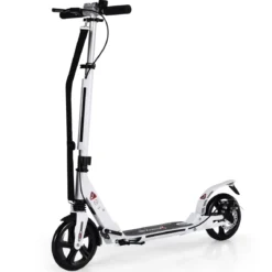 Klappbarer Kickscooter mit Klingel & Ständer Höhenverstellbarer Scooter Roller Tretroller