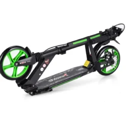 Klappbarer Kickscooter mit Klingel & Ständer Höhenverstellbarer Scooter Roller Tretroller