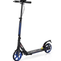 Klappbarer Kickscooter mit Klingel & Ständer Höhenverstellbarer Scooter Roller Tretroller