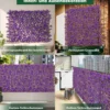Künstliche Garten Sichtschutz Pflanzenwand Hecken mit Efeublättern / Eukalyptus Blättern
