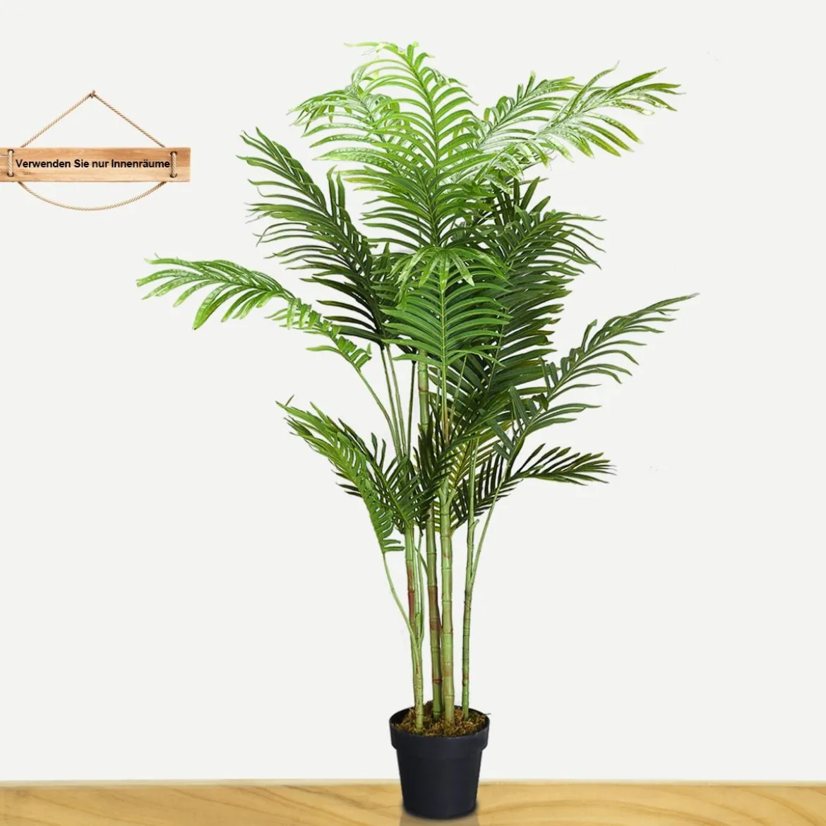 Kunstpflanze Verwendbare Künstliche Palme Kunstbaum 110 cm/150 cm