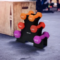Kurzhantel Set 1kg 1,5kg 2kg Fitness Hanteln mit Hantelständer