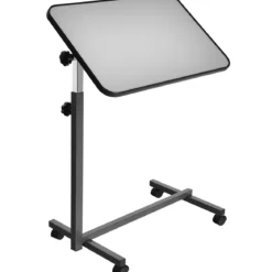 Laptoptisch Laptopständer Notebooktisch Ablagetisch Pflegetisch Beistelltisch Grau