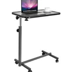 Laptoptisch Laptopständer Notebooktisch Ablagetisch Pflegetisch Beistelltisch Grau