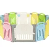 Laufgitter Faltbar Baby Krabbelgitter Absperrgitter Schutzgitter Bunt