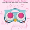 Lauflernhilfe Laufwagen mit abnehmbarem ovalem Spieler & Formen-Sortierer Lauflernwagen Rosa