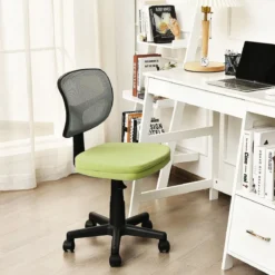 Low-Back-Bürostuhl höhenverstellbar Chefsessel belastbar 50 x 50 x 79-91 cm Grün
