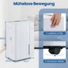 40 L/Tag Luftentfeuchter leiser Entfeuchter mit 3 Modi 24h Timer & Anzeige Raumentfeuchter Weiß