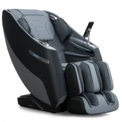 Massagesessel Zero Gravity SL Track Shiatsu Massagestuhl mit Heizung & Luftdruckmassage Schwarz