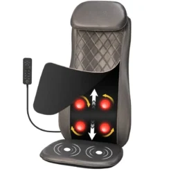 Massagesitzauflage Rückenmassaggerät mit Wärmefunktion und Vibrationsfunktion