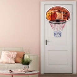 Mini-Basketballkorb Backboard Innen und Außen für Wandmontage geeignet für Erwachsene & Kinder 73 x 49 cm