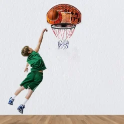 Mini-Basketballkorb Backboard Innen und Außen für Wandmontage geeignet für Erwachsene & Kinder 73 x 49 cm