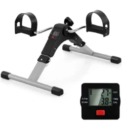 Mini Bike Heimtrainer Arm und Beintrainer klappbar mit verstellbarem Widerstand Schwarz
