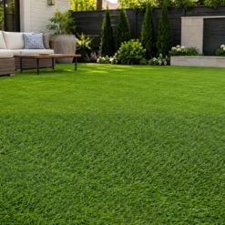 20 mm Kunstrasen Outdoor Grün mit Drainagesystem in Natürlicher Optik 100 x 500 cm