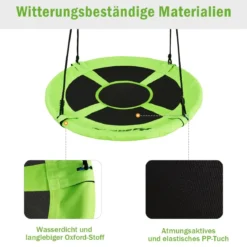 Nestschaukel Gartenschaukel Outdoor Kinderschaukel bis 150 kg