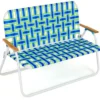 2-Personen-Faltstuhl Tragbarer Doppelsitz-Campingstuhl mit Armlehne 117,5 x 66 x 85,5 cm Blau