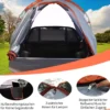 2 Personen LKW-Zelt mit Tragetasche für Camping LKW-Bett-Zelt 265 x 178 x 100 cm Campingzelt