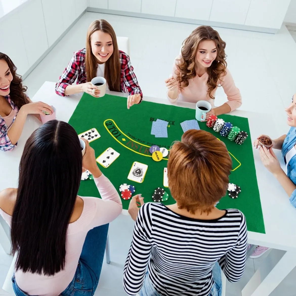 Pokerset mit 500 Laser-Chips Pokerkoffer Alu Pokerchips