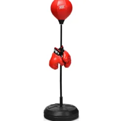 Punchingball 120-154cm höhenverstellbar Standboxball Boxsack Set Boxset Kinder