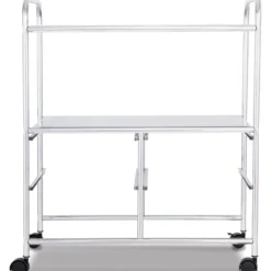 Rollwagen 4 Schubladen Bad Rollcontainer Küchenwagen mit Rollen 58,5 x 37 x75 cm