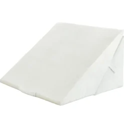 Schlafkissen aus Memory Foam Bettkeil-Kissen Schlafkissen 58 x 50,5 x 36 cm Weiß