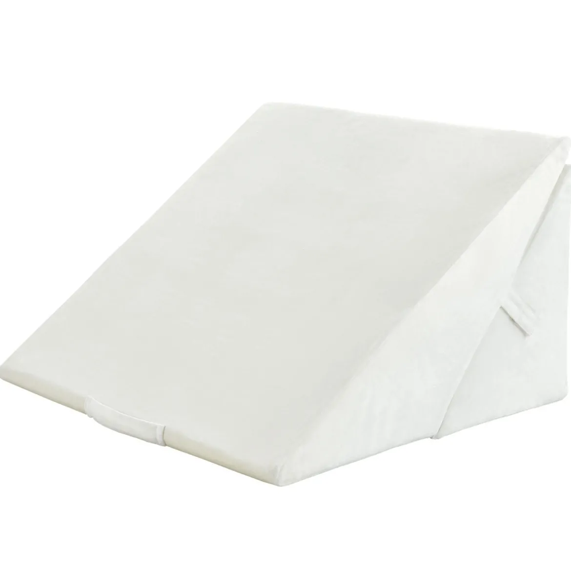 Schlafkissen aus Memory Foam Bettkeil-Kissen Schlafkissen 58 x 50,5 x 36 cm Weiß