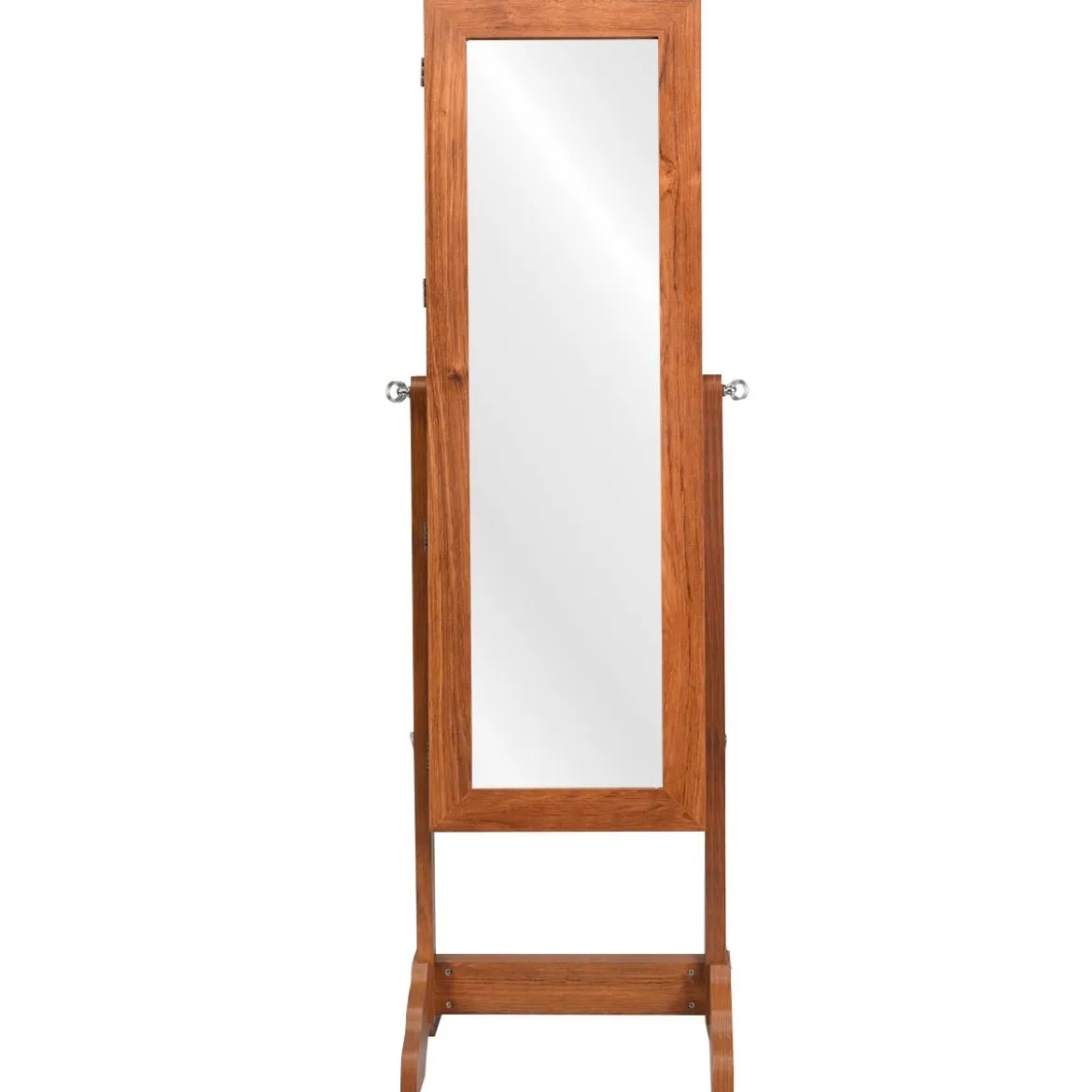 Schrank Schmuckschrank mit Spiegel Abschließbare Schränke 40 x 38 x 155 cm