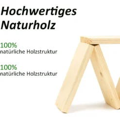 Schuhregal mit Sitzbank & 2 Ablagen Schuhschrank aus Holz Schuhständer 87 x 28 x 45 cm
