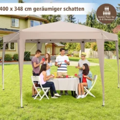 Sechseckiges Pop-Up-Überdachungszelt mit Angezogenen Beinen & Tragetasche Pavillon