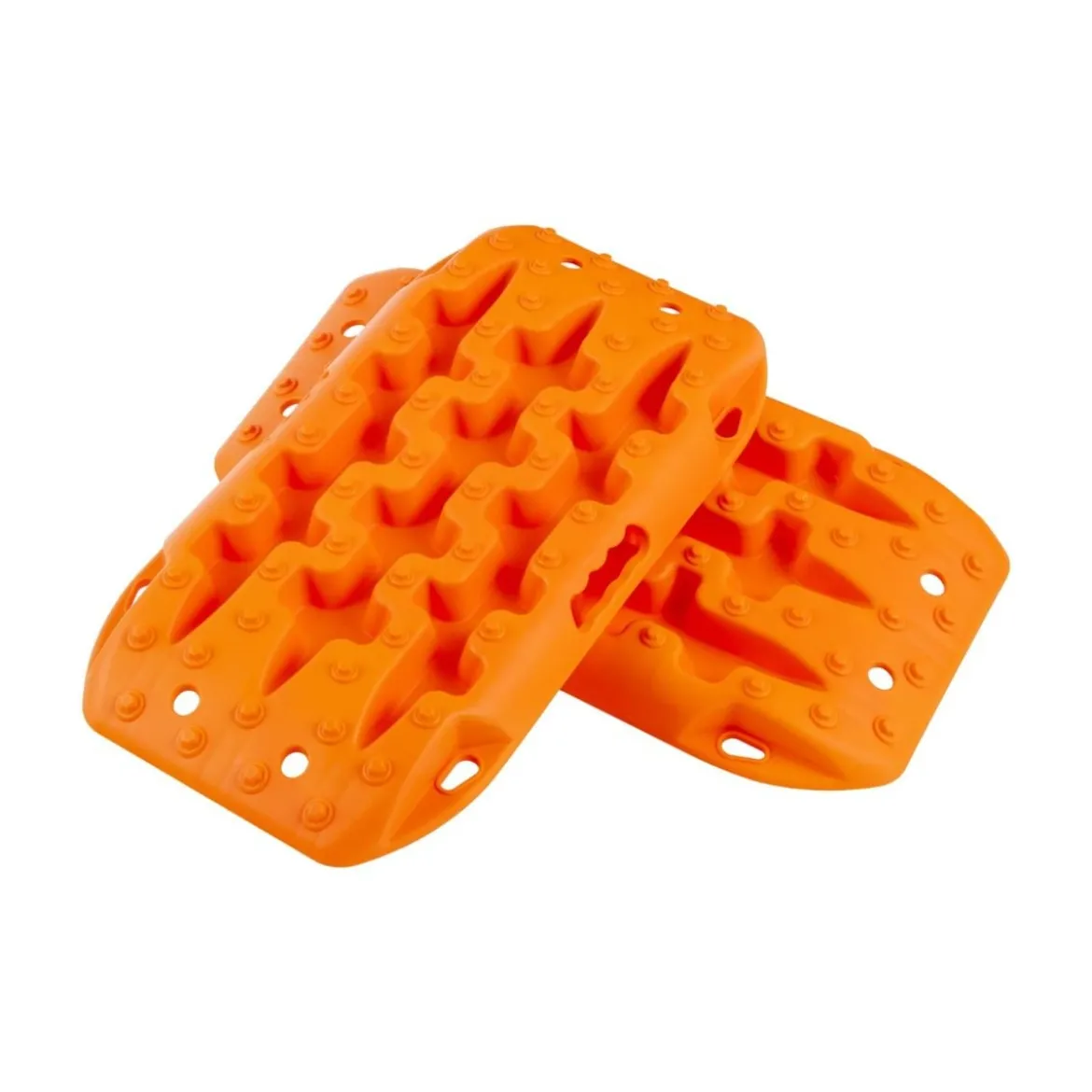 2 Stücke Anfahrhilfe Sandbleche Offroad Reifenleiter für Sand/Schlamm/Schnee 10 Tonnen Orange
