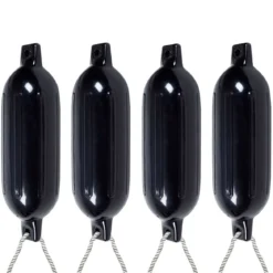 4 Stück Fender Bootsfender Langfender Kugelfender Set Boot Rammschutz TYP G1