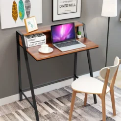 2-stöckig Schreibtisch Computertisch Arbeitstisch Bürotisch Büromöbel