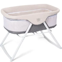 Stubenwagen Beistellbett Baby Babywiege Reisebett mit Transporttasche und Matratze klappbar