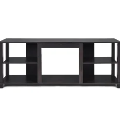 2-stufiger Kamin-TV-Ständer für Fernseher bis zu 65
