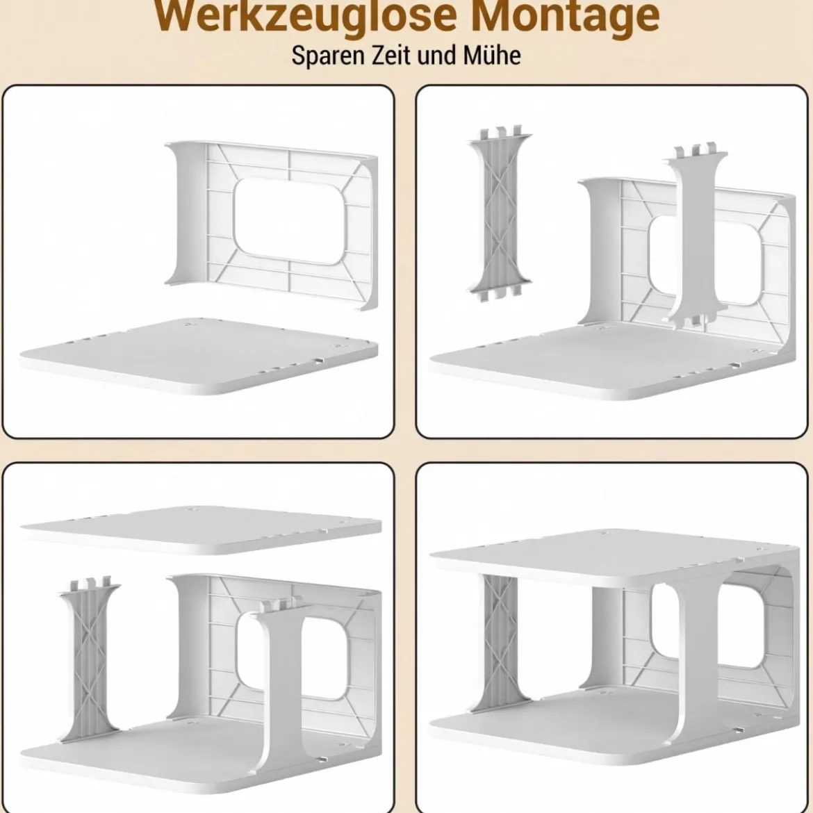 6-Stufiges Stapelbares Schuhregal Vertikaler Schuhorganizer Freistehender Schuhschrank Schwarz/Weiß