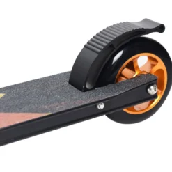 Stunt-Scooter Cityroller Scooter Tretroller mit PU-Rädern Schwarz