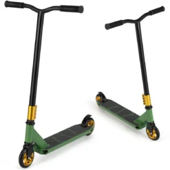 Stunt Scooter mit 360 Lenkung & PU Rädern & Aluminiumdeck Stuntscooter Funscooter