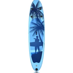 SUP Board Aufblasbar Stand up Board Paddelboard Blau