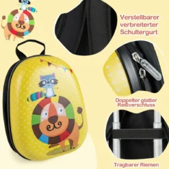 2-Teiliges Kinder-Gepäckset Handgepäck- und Rucksack-Set
