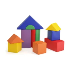 11-Teiliges Kletter- & Krabbelblock-Spielset aus Schaumstoff Mehrfarbig