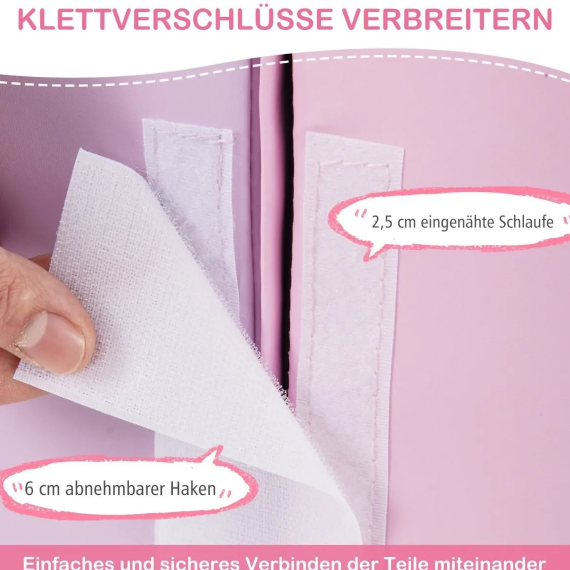 6 TLG. Kinder Schamstoff Bausteine mit Kletterfelsen zum Klettern & Krabbeln mit Klettverschlüsse