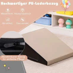 2 TLG. Kinder Schaumstoff Bausteine zum Toben & Klettern Softbausteine Riesenbausteine mit Klettverschlüsse