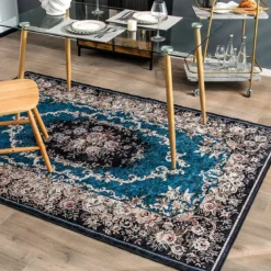 Traditioneller Teppich für Wohnzimmer Ästhetischer Teppich 230 x 160 cm