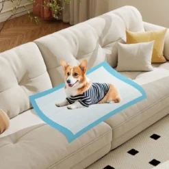 Trainingsunterlagen Hunde Auslaufsicheres 6-lagiges Design Welpenunterlagen Puppy-Pads(90 x 60 cm 150 Stück)