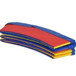 Trampolinmatratze 244cm x 244cm x 10cm Trampolin Übung Fitness Gymnastik Trampolin Polster Bunt