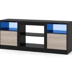 TV-Schrank mit LED-Lichtern für 65